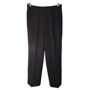 Vintage Pendleton Virgin Wool Trouser Pants High Rise Black Size 10